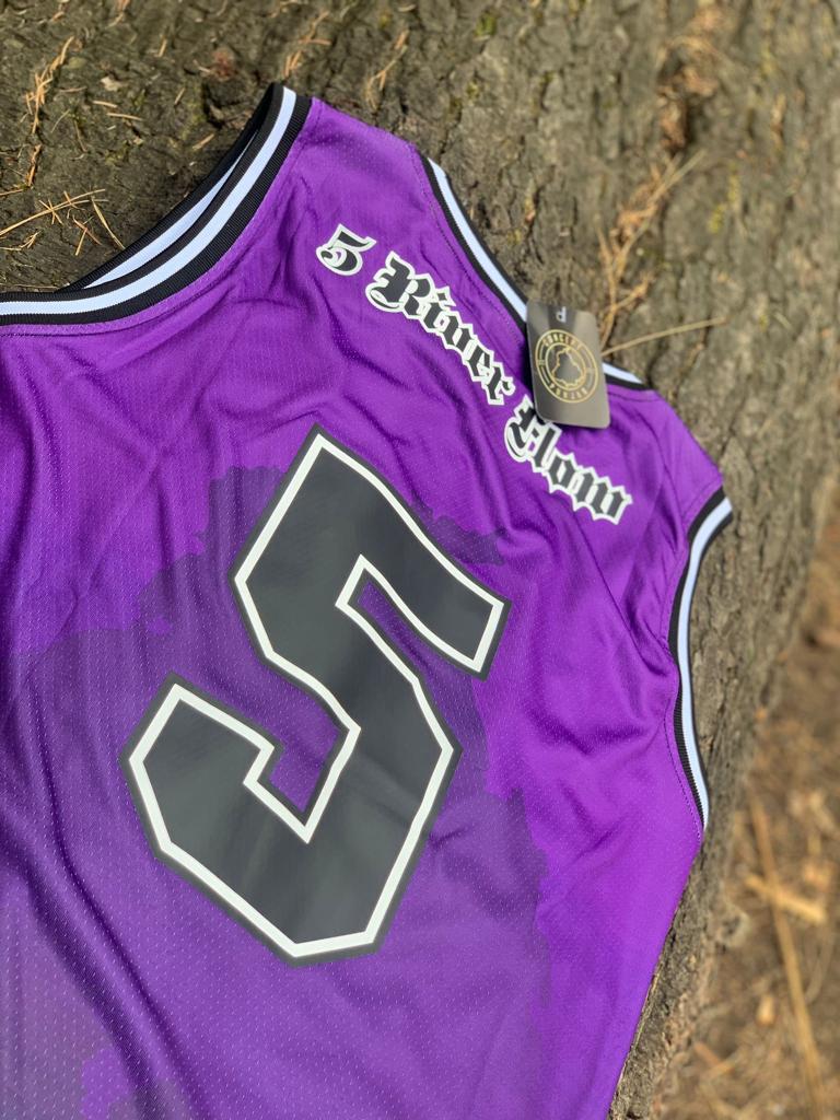 Midnight Purple Punjab Basketball Jersey