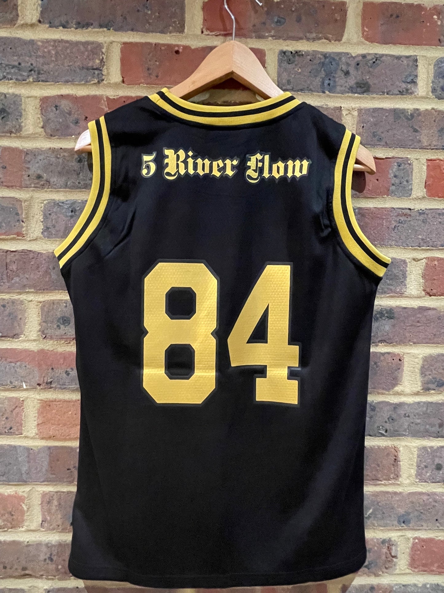 Black & Gold Punjab Basketball Jersey